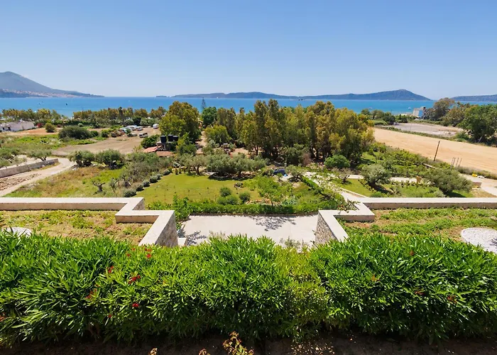Luxury Villa Gialova Lagoon With Private Pool